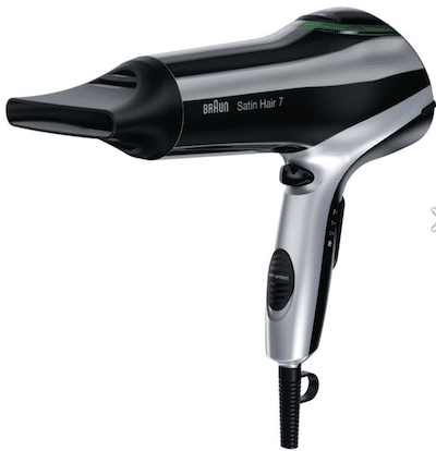 Braun Hårtørrer Satin Hair 7 HD730 - 2200W - Sikrer beskyttelse af håret