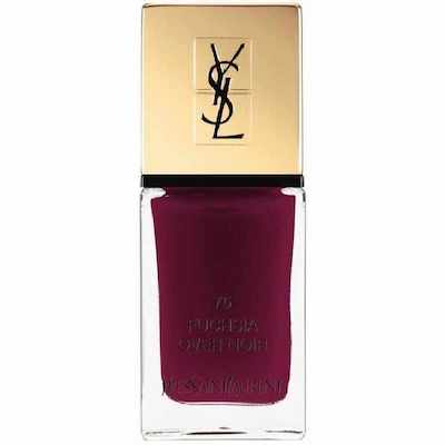 YSL La Laque Couture 10 ml - 75 Fuchsia Over Noir neglelak