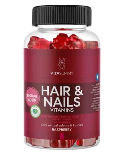 Lowest price at PriceRunner VITAYUMMY Hair & Nails Vitamins Raspberry