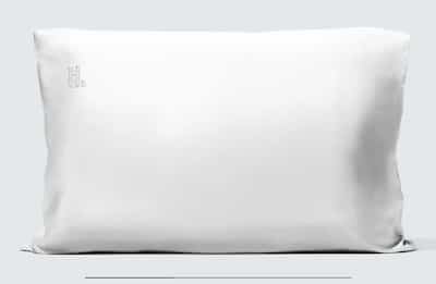 Hairlust Silky Bamboo Pillowcase, Pearl White
