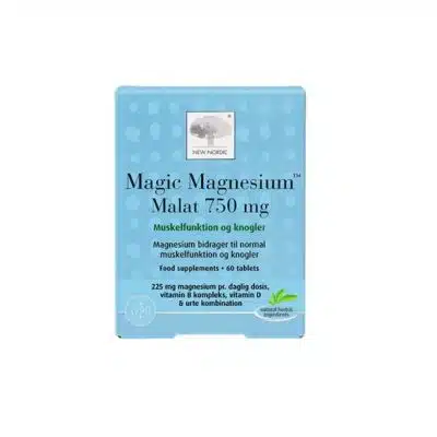 New Nordic Magic Magnesium Malat 750 mg (60 tabl)