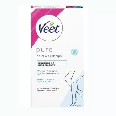 Veet Expert Cold Wax Strips Body & Legs Normal Skin 20 Pieces