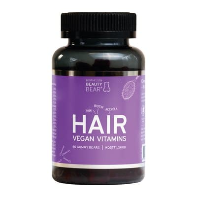 Beauty Bear HAIR Vegan Vitamins gummies
