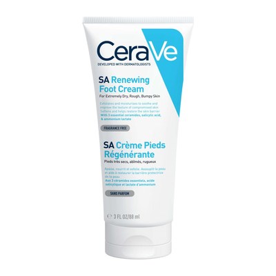 CeraVe SA Renewing Foot Cream