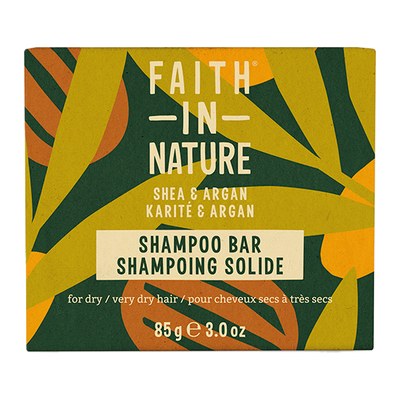 Faith in Nature Shea & Argan Shampoo Bar