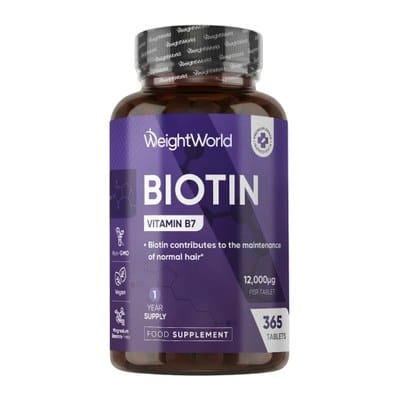 WeightWorld Biotin 12000 mcg